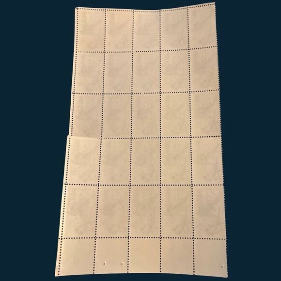 US 5 Cent Audubon American Artist 1963 Scott #1241 Block Of 25 Stamps, UNHINGED - Picture 3 of 3